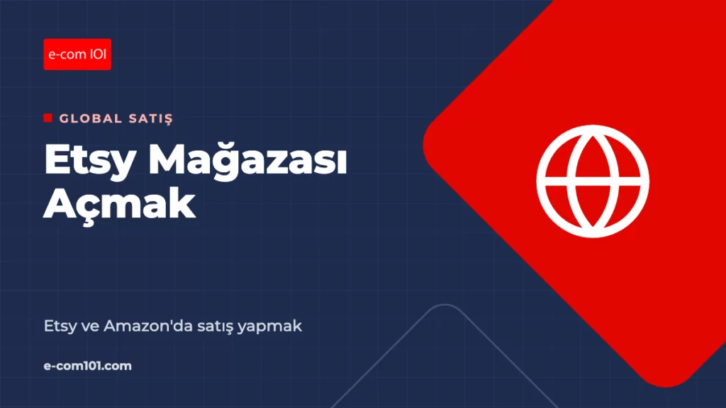 Etsy Mağazası Açmak: Türkiye'den Etsy'de Satış ve Amazon Seçeneği