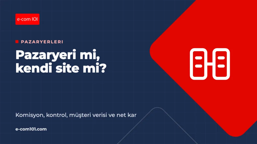 Pazaryeri mi, Kendi E-Ticaret Siteniz mi?
