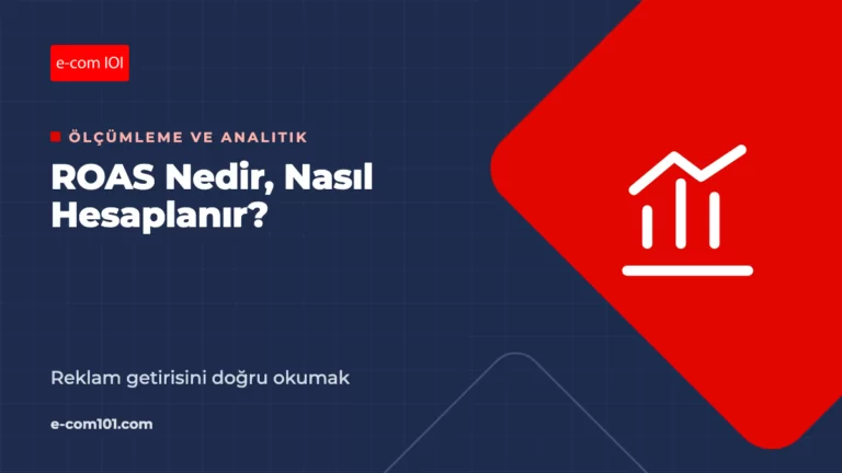 ROAS Nedir, Nasıl Hesaplanır? E-Ticarette Reklam Getirisini Doğru Okumak